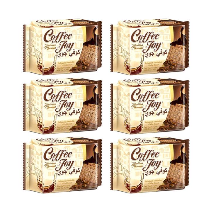 بیسکوییت کافی جوی طعم قهوه -45 گرم بسته 6 عددی